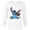 White, variant on Disney Stitch Eats Chocolate Bunny with Easter Eggs Funny - Long Sleeve T-Shirt for Men - Customized-White