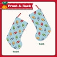 thumbnail image 2 of Salouo Modern Ice Cream Print Christmas Decorations Stockings 1 Pack 18'' Xmas Stockings Holiday Stocking Personalized Farmhouse Decor for Home Family Party Tree, 2 of 7