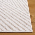 thumbnail image 3 of SAFAVIEH Maya Sheldon Geometric Striped Area Rug, Ivory, 5'3" x 7'6", 3 of 10