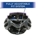 thumbnail image 6 of Zefal Flight 24 Lilac Youth Bike Helmet, 24 Vents, Visor, Ages 8 and up, Unisex, 6 of 8