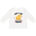 thumbnail image 3 of Inktastic Cheese Lover Kids Boys or Girls Long Sleeve Toddler T-Shirt, 3 of 5