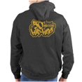 thumbnail image 3 of Vintage Hip Hop Harlem World Flyer Hoodie Sweatshirt Women Men Brisco Brands 5X, 3 of 6