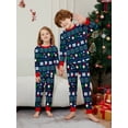 thumbnail image 3 of Pijamas familiares a juego para Navidad 2025 Conjuntos familiares a juego para adultos, niños y bebés Pijamas familiares navideños, 3 of 4