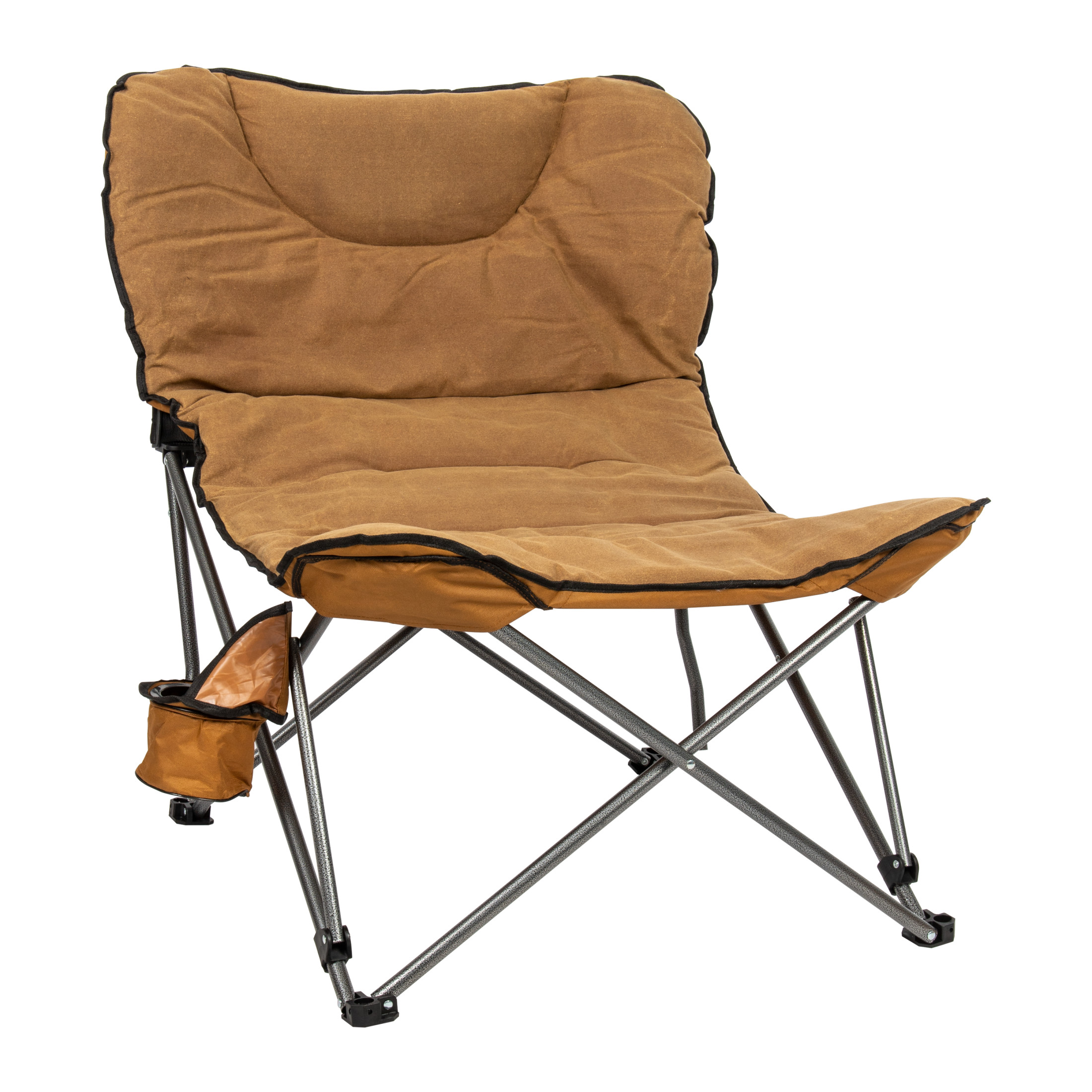 Camp & Go XXL Ultra Padded Camping Chair, Tan