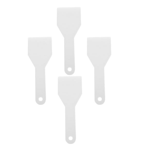 Juego de 4 raspadores de hielo de plástico para refrigerador, pala para hielo y nieve, quitanieves, pala para escarcha, removedor de hielo