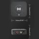 thumbnail image 5 of Bluetooth 5.0 Receptor De Audio 3.5Mm 2Rca Jack Nfc Adaptador De Música Inalámbrico Para Tv De Automóvil Y Altavoces De Computadora 2 En 1 Methold EL016212-00, 5 of 5