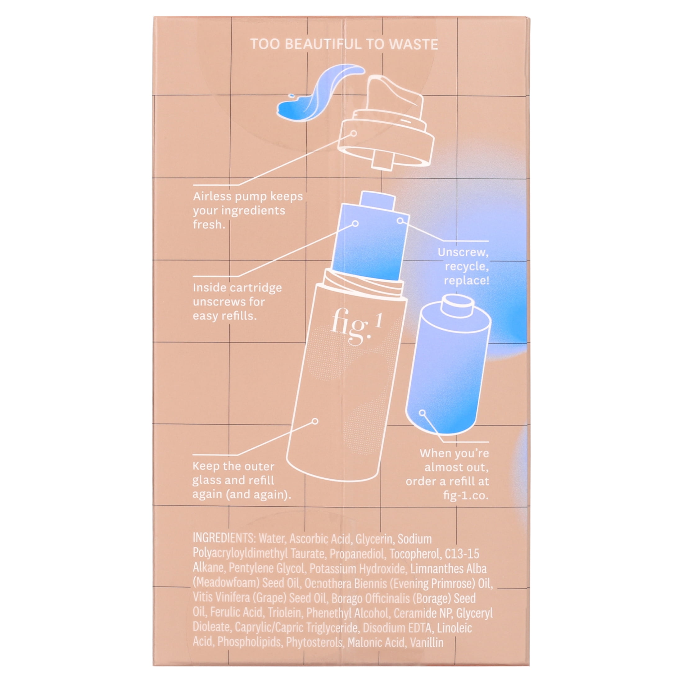 Fig.1 Vitamin C 15% Treatment, Brightening, Smoothing