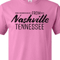 thumbnail image 4 of Inktastic From Nashville, Tennessee- State Capital Distressed Text T-Shirt, 4 of 5