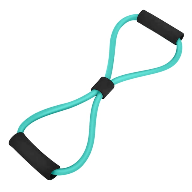 Irfora Yoga Gimnasio Fitness Cuerda para tirar en forma de 8 Ejercicio Banda de resistencia Expansor de pecho Tubo de entrenamiento muscular Cuerda de estiramiento Irfora Tirando de la cuerda