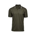 thumbnail image 2 of Tee Jays Mens Luxury Fashion Stripe Polo, 2 of 2