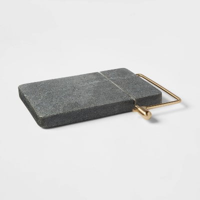 9" x 6" Marble Cheese Slicer Cutting Board