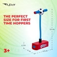 thumbnail image 3 of Flybar My First Foam Pogo Jumper for Kids, Screen-Free Active Foam Pogo Stick w/ Squeak, Indoor Outdoor Bungee Hopper Toy for Balance & Coordination, Bouncy, Supports 250 lbs, Soccer, Ages 3+, 3 of 7