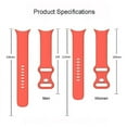thumbnail image 4 of For Google Pixel Watch Single Color Silicone Watch Band Man, 4 of 4