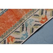 Turkish Rug, Area Rug, Vintage Rug, Oushak Rug, 49x78 inches Red Rug, Handwoven Floor Rugs, Turkey Bedroom Rugs, 10954