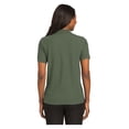 thumbnail image 2 of Port Authority Women's Short Sleeve Silk Touch Classic Polo Shirt Clover Green X-Large, 2 of 4