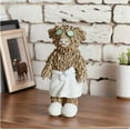 thumbnail image 3 of Luoshdecor Highland Cow Statue，Cute Bathrobe Resin Bath Highland Cow for Christmas Farmhouse Home & Tabletop Decor, 3 of 3