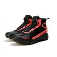 thumbnail image 3 of Breathable Motorcycle Boots for All Seasons - Unisex Motorcycle Cycling Shoes,Red,40, 3 of 13