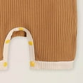 thumbnail image 5 of Staki Baby Bamboo Viscose Short Sleeve Summer Romper, Newborn Bodysuit Toddler Clothes Organic Cotton Baby Boy Clothes 0-24M(Yellow,18-24 Months), 5 of 9