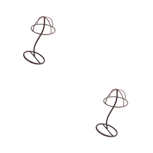 Qarigey 12'' Metal Wigs Holder Stand Caps Hanger Display Rack Hats Holder Type3 NO3