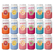Spindrift Sparkling Water Variety Pack 12oz Cans 18 Pack