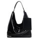 thumbnail image 1 of Bolso Hobo Elegante Hombro Retro PU para Mujer Compras, 1 of 9