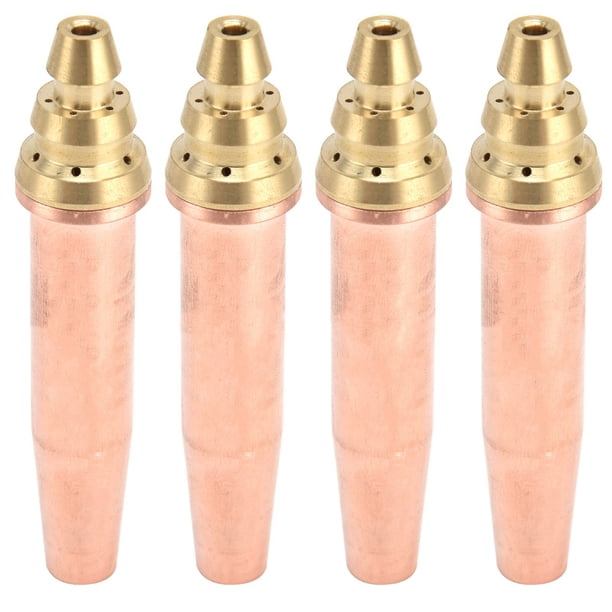 4 piezas de puntas de soplete de corte de propano, resistencia a altas temperaturas, corte rápido, boquilla de corte isobárico, n.° 3