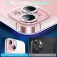 thumbnail image 2 of Crystal Clear Case for iPhone 15 Plus, [Not Yellowing] [Camera Protection] [Military Grade Drop Tested] Transparent Shockproof Protective Case Soft Silicone Slim Cover, 6.7", Transparente, 2 of 16