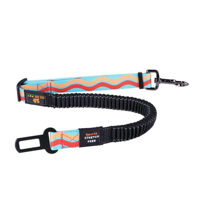 Pet Car Seat Belt Dog Car Safety Leash Large and Medium Dog Car Protection Leash Adjustable Dog Seat Belt,Belt for Dogs with Elastic Bungee Buffer,Adjustable Safety Dog Car Harness Hook