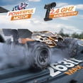 thumbnail image 7 of JoyStone Remote Control Car, 1:18 Remote Control Monster Truck All-Terrain 2.4GHz RC Cars W/ 2 Batteries for Kids Toys Gift, Black & Orange, 7 of 7