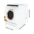 thumbnail image 2 of Portable Countertop Dishwasher Air Drying 5 Programs W/ 7L Water Tank 110V, 2 of 19