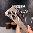 thumbnail image 4 of Allytechgroup Anti-Scratch Hard Shell Back Cover Cell Phone Case with Protective Case Cover for Apple iPhone 17 Pro Max, Silver, 4 of 8