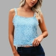 thumbnail image 2 of Pink Tank Tops for Women Casual Solid Color Womens Summer Tank Tops Adjustable Straps Breathable U Neck Sleeveless Sweaters Camisole Ruched Tee Shirts Basic Outfits Clothes, 2 of 8