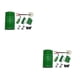 thumbnail image 4 of Vogacara Plástico RC Rock Crawler Simulación Accesorios de decoración Vehículos Caja de combustible Juego de espadas Surtido de repuesto para SCX10 Verde 2piezas Vogacara CBP182585, 4 of 6