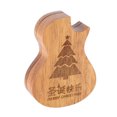 thumbnail image 3 of Caja de púas de guitarra portátil multifuncional en forma de guitarra, soporte de púas de madera, funda L827, árbol de Navidad en cascada, 3 of 14