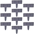 thumbnail image 2 of Pure Garden 10-Piece Interlocking Garden Edging for Landscaping (Putty), 2 of 2