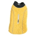 thumbnail image 1 of Manteau d'Hiver pour Chien, Rétro Empêche les Tiques Gilet Réfléchissant d'Hiver pour Animaux de Compagnie Polyester Réfléchissant pour Golden Retrievers pour Chihuahuas Jaune, 1 of 8
