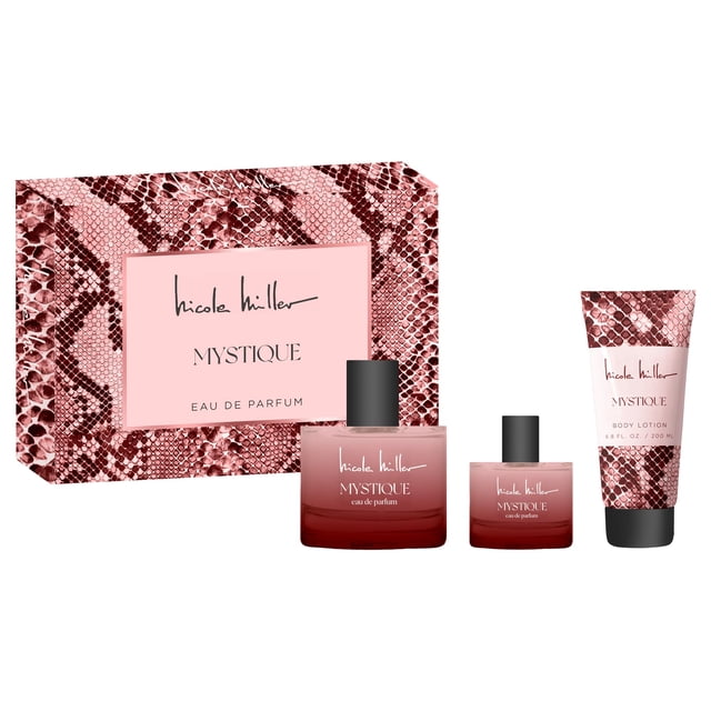 Perfume Nicole Miller Mystique Eau de Parfum, 100 ml, 3 unidades