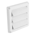 thumbnail image 1 of Air Dryer Vent Cover Outlet Grille Company Restaurant Accessory Covers Retaining Wall Ducts Shutter Replacement Part Ventilation Kitchen Factory 4 Inch, 1 of 8