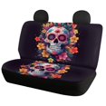 thumbnail image 2 of Pzuqiu Sugar Skull Car Decor Accessories 3 Pieces Car Seat Covers Fashion Breathable Suitable for Trucks Cars, 2 of 10