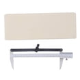 thumbnail image 2 of Calibrador Deslizante, Calibrador Vernier De Acero Inoxidable Cromado No Brillante Para Proyectos De Bricolaje, 2 of 7
