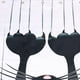 thumbnail image 3 of Promoción de venta Cortina de ducha DIY, divertido diseño de gato, con ganchos (gato negro, 150 x 180), 3 of 5