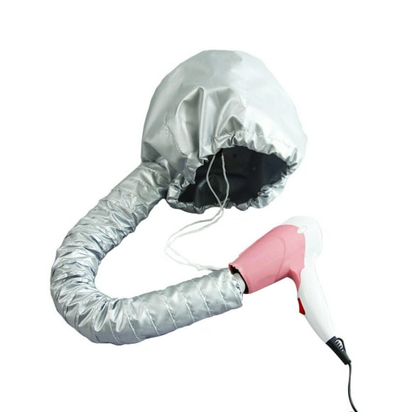 Bonnet Dryer Attachment with Long Hose Adjustable Hooded Styling Salon Heat Cap Dryer Portable Hair Salon Heat Cap for Home