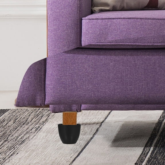 GAXIRE 6-Pack Heavy Duty Screw-On Couch Legs with Zinc Alloy for Sofas and Furniture Support