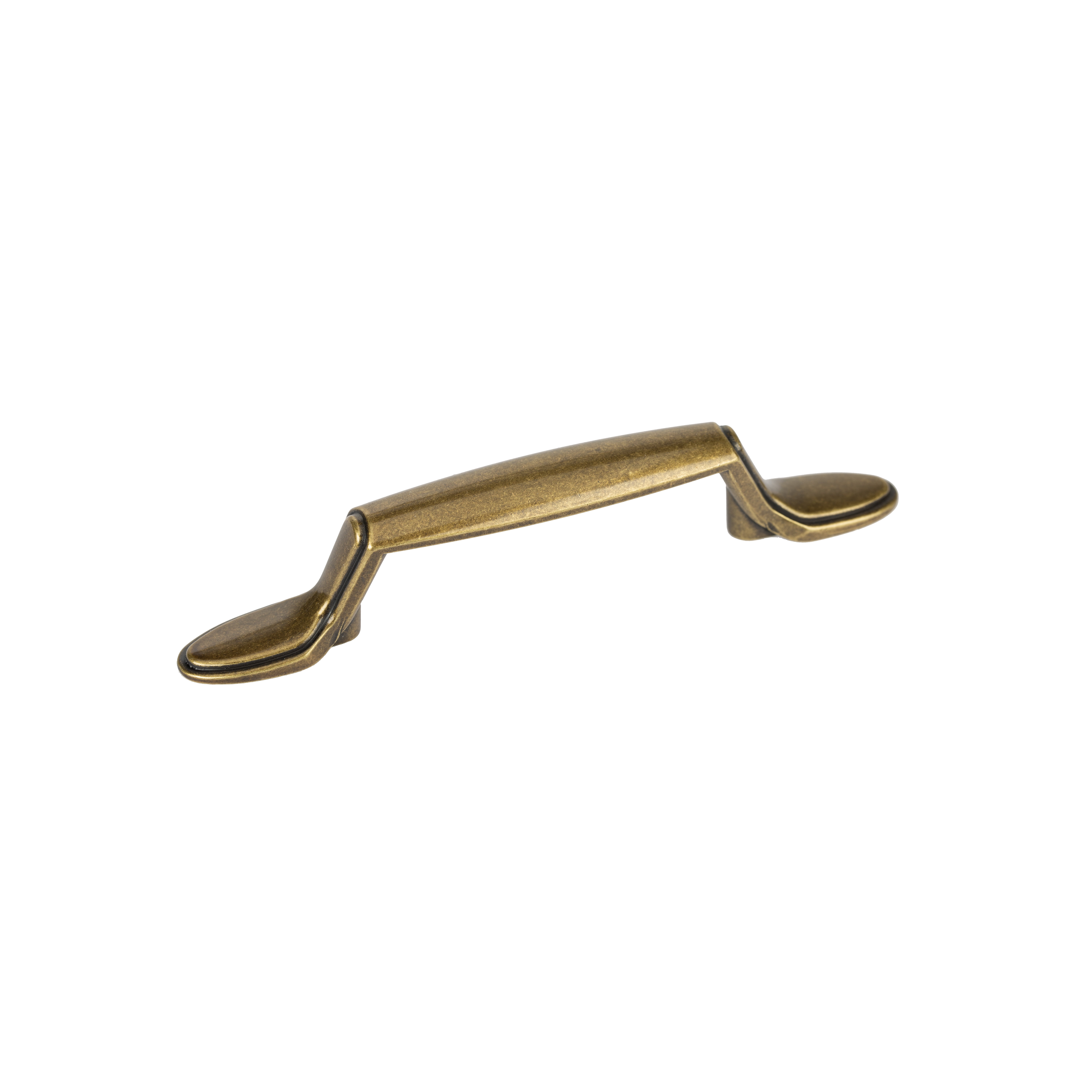 Bow Handles Traditional Shaker Style Cabinet Door Pulls 76mm Centres 3 Finishes 