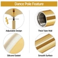 thumbnail image 5 of Yaheetech Height Adjustable 7'-9' H Spinning Static Dancing Pole, Gold, 5 of 9