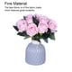 thumbnail image 4 of Yuarrent 10 piezas de tela de simulación de flores artificiales de larga duración para el hogar, sala de estar, fiesta, plantas decorativas de flores Flores artificiales Rosa claro Yuarrent HA084570-02, 4 of 6
