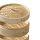 thumbnail image 5 of Cesta de de bambú, vaporizador de bolas de para comida asiática, vaporizador de comida Sum & Bun, vaporizador para Dimsum Baozi, Picnic, Diámetro 27 cm 2 niveles, 5 of 6