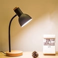 thumbnail image 3 of Lampe de Bureau en Bois (Noir), 3 of 5