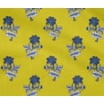 thumbnail image 4 of oneOone Cotton Flex Fabric Leaves & Floral Block Print Fabric By Yard 40 Inch Wide, 4 of 4