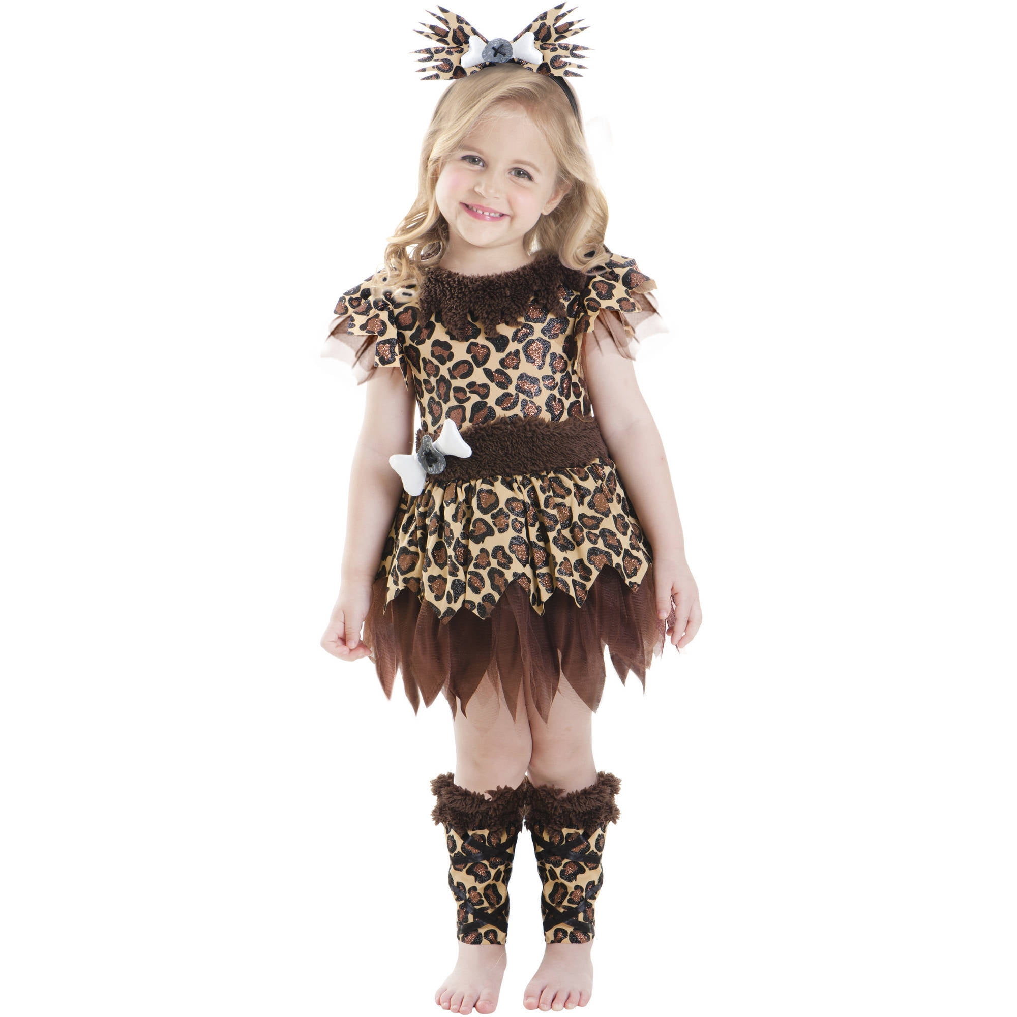 Cave Girl Child Costume Small